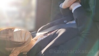 [未經授權] 住在農村（高3），暴露在摩天輪上。最後陰道射精，同時搖晃發達的美麗乳房。 .