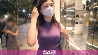 认真的南帕，第一枪。 1696 晚上在表参道上车的男人味十足的时尚美女！我认为这是一种强烈的个性，但是当我喝醉时，de M的本性就会显现出来！摇一摇大奶，提高嗓门。